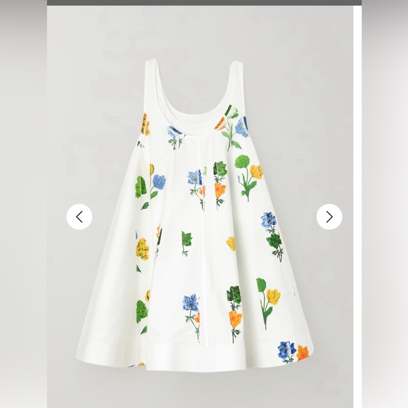 ISO — LOEWE
Layered floral-print poplin and ribbed jersey mini dress - Picture 2 of 2